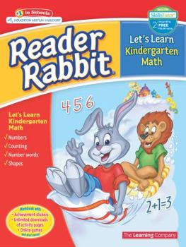 Paperback Reader Rabbit Let's Learn Kindergarten Math Book
