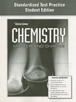 Paperback Chemistry: Matter & Change, Standardized Test Practice Workbook, Student Edition Book