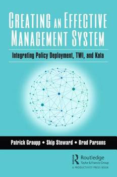 Paperback Creating an Effective Management System: Integrating Policy Deployment, TWI, and Kata Book