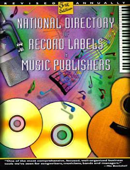 Paperback National Directory of Record Labels and Music Publishers Book