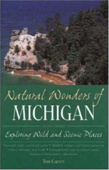 Paperback Natural Wonders of Michigan Book