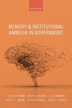 Hardcover Memory and Institutional Amnesia in Government Book