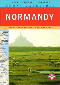 Paperback Knopf Mapguide: Normandy Book