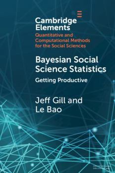 Paperback Bayesian Social Science Statistics Book
