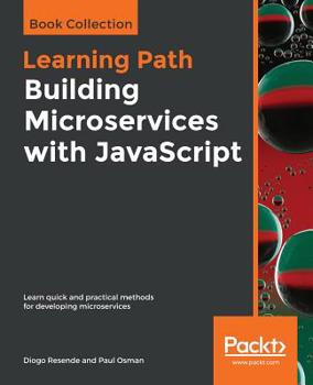 Paperback Building Microservices with JavaScript Book