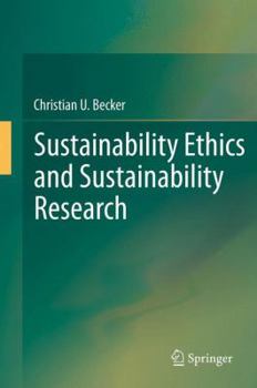 Paperback Sustainability Ethics and Sustainability Research Book