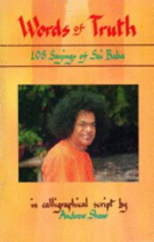 Paperback Words of Truth: 108 Sayings of Sai Baba Book