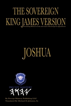 Paperback The Sovereign King James Version Joshua: The Book of Joshua Book