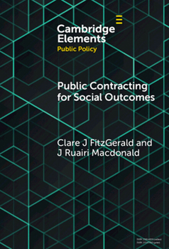 Hardcover Public Contracting for Social Outcomes Book