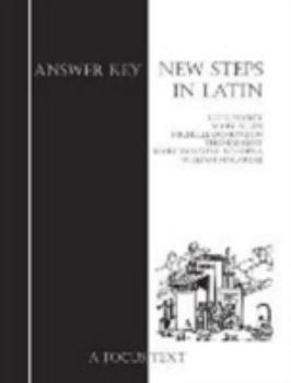 Paperback New Steps in Latin Answer Key Book