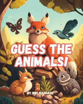 Paperback Guess The Animals! - Fun interactive book for children - Educational Book