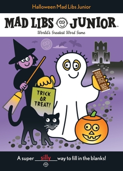 Paperback Halloween Mad Libs Junior: World's Greatest Word Game Book