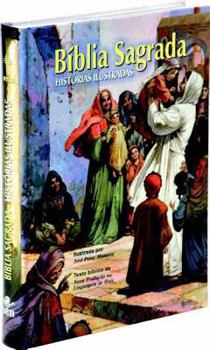 Hardcover Bibla Sagrada Historias Ilustradas [Portuguese] Book