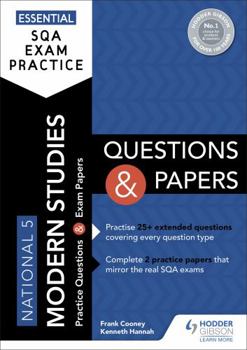 Paperback Essential SQA Exam Practice: National 5 Modern Studies Questions and Papers Book