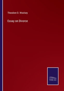 Paperback Essay on Divorce Book