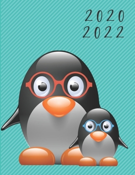 2020-2022 3 Year Planner Penguin Monthly Calendar Goals Agenda Schedule Organizer: 36 Months Calendar; Appointment Diary Journal With Address Book, ... Notes, Julian Dates & Inspirational Quotes