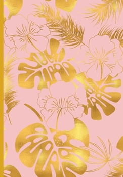 Planner Weekly Monthly: Golden Pink Calendar Schedule Organizer (Diaries for Women)