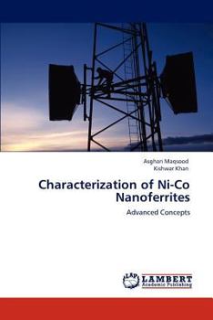 Paperback Characterization of Ni-Co Nanoferrites Book