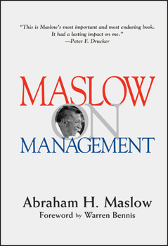 Hardcover Maslow on Management Book