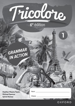 Paperback Tricolore 1 Grammar in Action Sixth Edition Workbook Pack Book