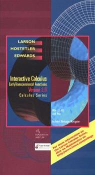 CD-ROM Interactive Calculus, Version 2.0: Early Transcendental Functions Book
