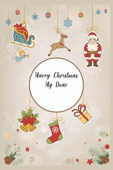 Paperback Christmas gift Notebook Journal Diary - 6 X 9 inches 120 pages Book