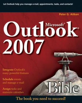 Paperback Microsoft Outlook 2007 Bible Book