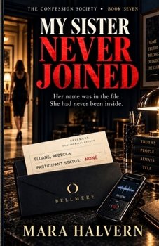 My Sister Never Joined: A Gripping Psychological Thriller About a Sister’s Secret, a Hidden Recording, and the Society That Kept Her Voice (The Confession Society)