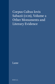 Paperback Corpus Cultus Iovis Sabazii (Ccis), Volume 2: Other Monuments and Literary Evidence Book