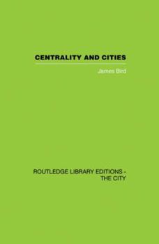 Paperback Centrality and Cities Book