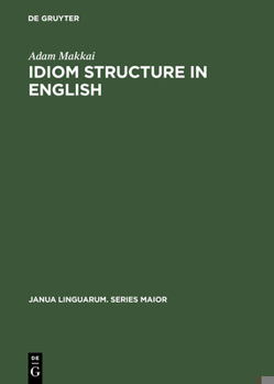 Hardcover Idiom Structure in English Book