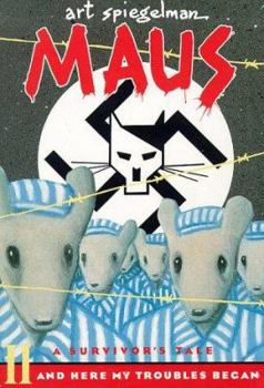 Hardcover Maus II: And Here My Troubles Began Book
