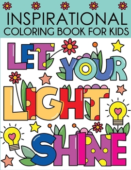 Paperback Inspirational Coloring Book for Kids Book