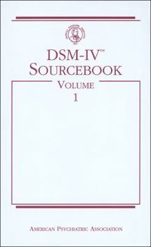 Paperback Dsm-Iv(r) Sourcebook, Volume 1 Book