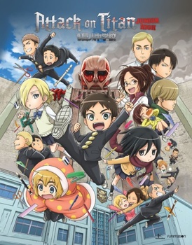 Blu-ray Attack on Titan Junior High: The Complete Series Book