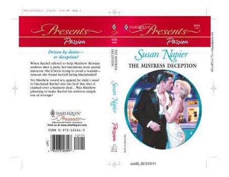Mass Market Paperback The Mistress Deception Book
