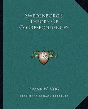 Paperback Swedenborg's Theory Of Correspondences Book