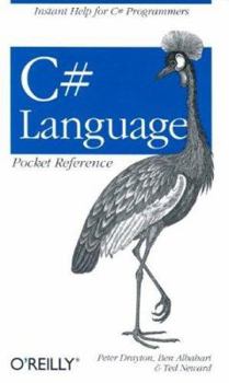 Paperback C# Language Pocket Reference Book