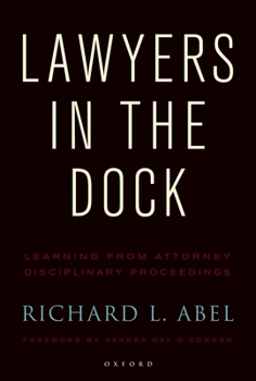 Paperback Lawyers in the Dock Book