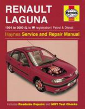 Hardcover Renault Laguna Service and Repair Manual. John S. Mead Book