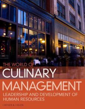Paperback World of Culinary Management: Leadership and Development of Human Resources Book