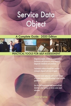Paperback Service Data Object A Complete Guide - 2020 Edition Book