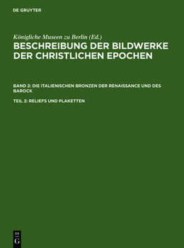 Hardcover Reliefs und Plaketten [German] Book