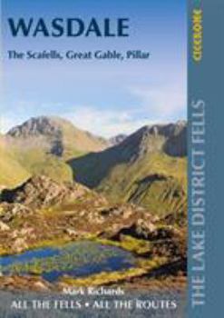Paperback Walking the Lake District Fells - Wasdale: The Scafells, Great Gable, Pillar Book