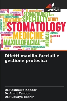 Paperback Difetti maxillo-facciali e gestione protesica [Italian] Book