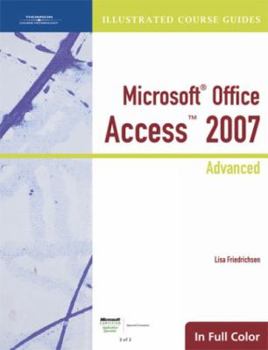 Spiral-bound Microsoft Office Access 2007 Advanced Book