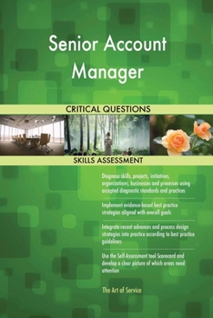 Paperback Senior Account Manager Critical Questions Skills Assessment Book