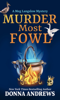 Library Binding Murder Most Fowl [Large Print] Book