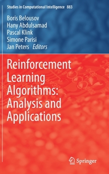 Hardcover Reinforcement Learning Algorithms: Analysis and Applications Book