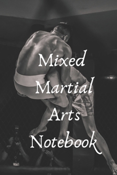 Paperback Mixed Martial Arts Notebook Book